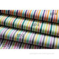 100% cotton colorful stripe fabric for shirt